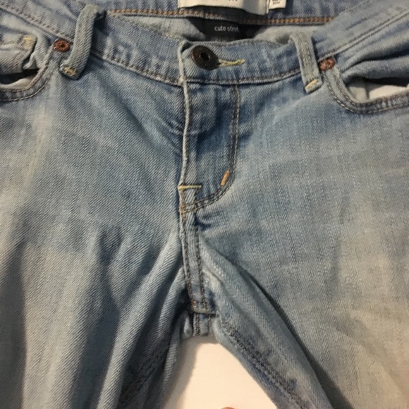 Abercrombie blue cute stretch jeans - Picture 4 of 8